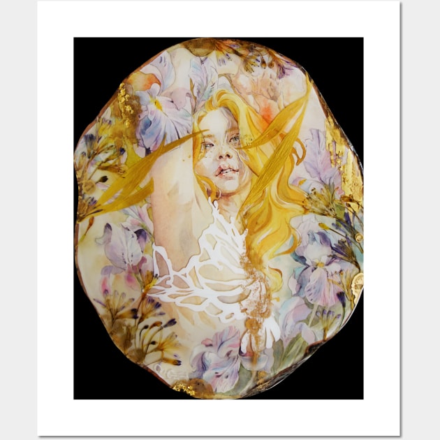 Hermosa: Iris Wall Art by dollicandy